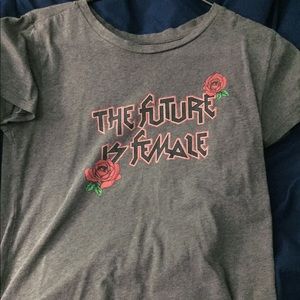 Future is Female tee